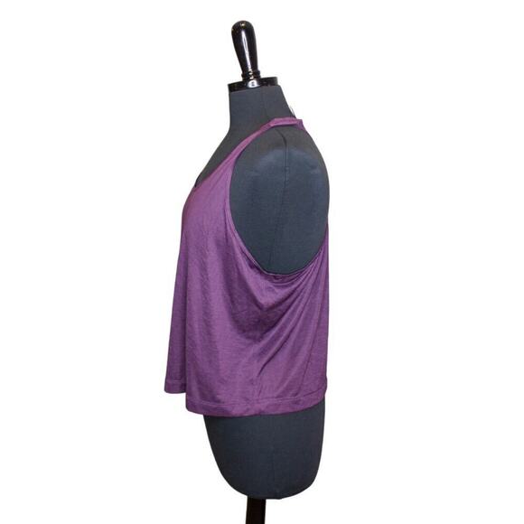Athleta Tank Top Racerback Purple Lightweight  Athleisure Activewear Gym Workout - Picture 2 of 4